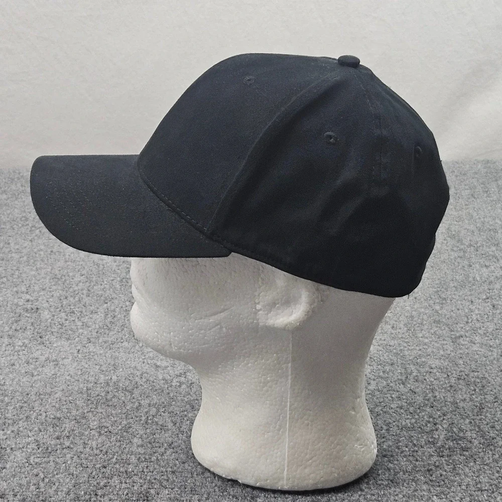 Leviathan Fitted Hat S M Black Red‎ Octopus Embroidery Streetwear Minimalist